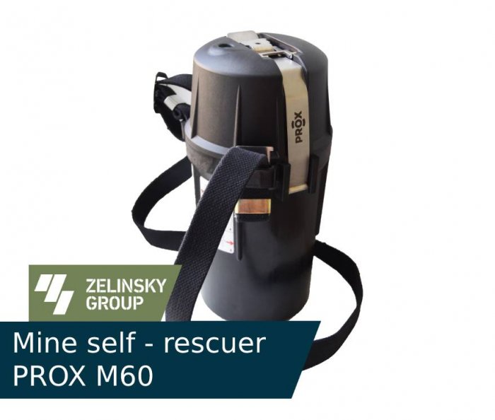 New! Mine self-rescuer PROX M60